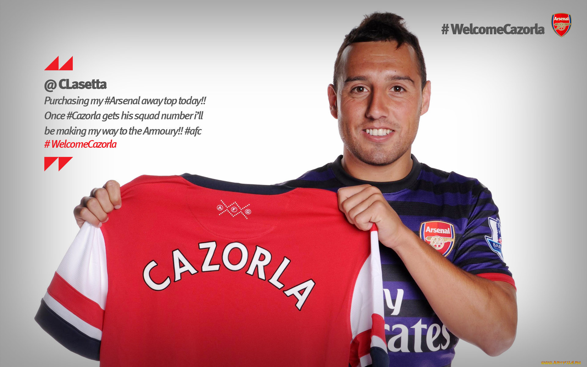 , , welcome, , santiago, cazorla, , , arsenal, , , , 